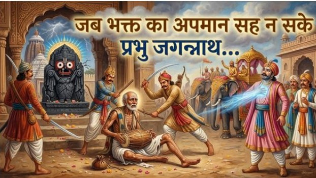 जब भक्त का अपमान सह न सके प्रभु जगन्नाथ