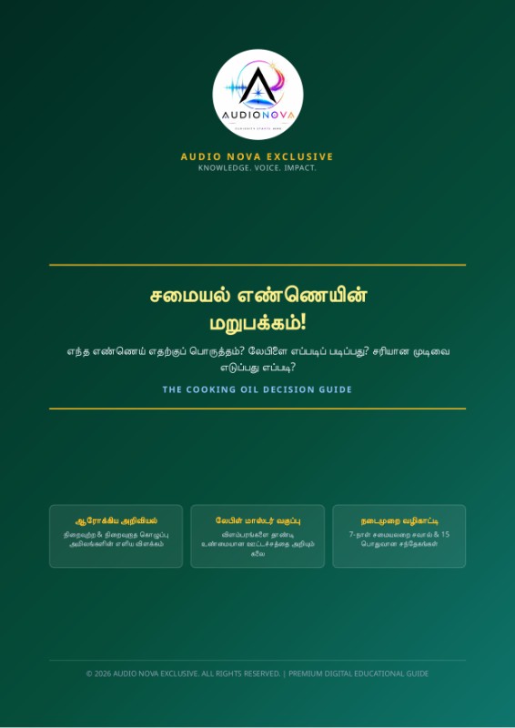 சமையல் எண்ணெயின் மறுபக்கம்! | The Cooking Oil Decision Guide