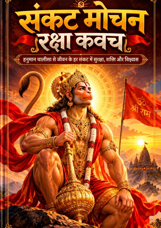 🕉️ बजरंगबली की भक्ति, हर संकट से शक्ति 🚩 ✨ संकट मोचन रक्षा कवच 📿