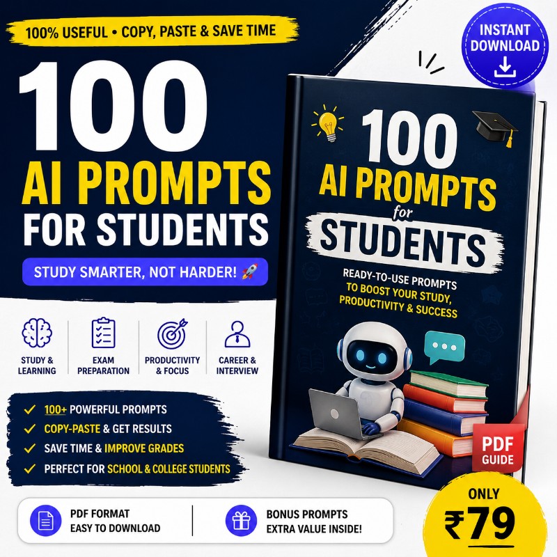 100 AI Prompts for Students