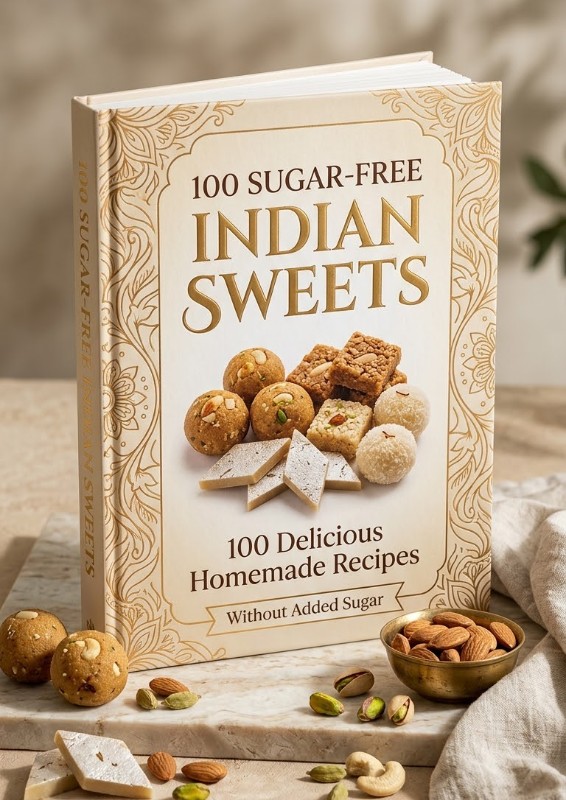 100 Sugar-Free Indian Sweets recipes🍬✨