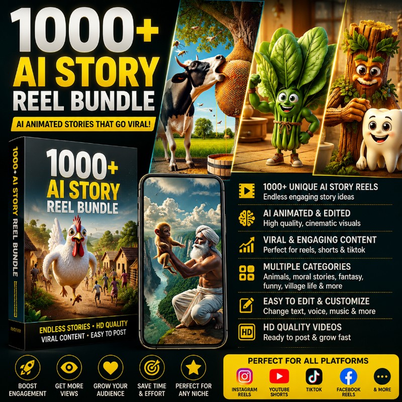 1000+ Ai Story Reels Bundles 