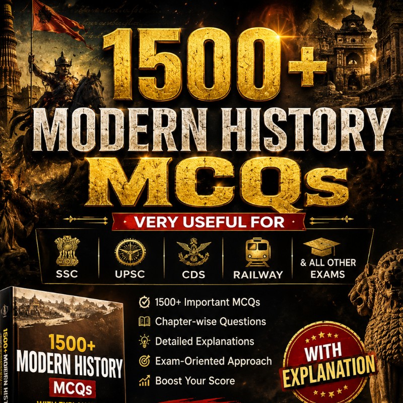 1500 Modern Indian History practice questions 