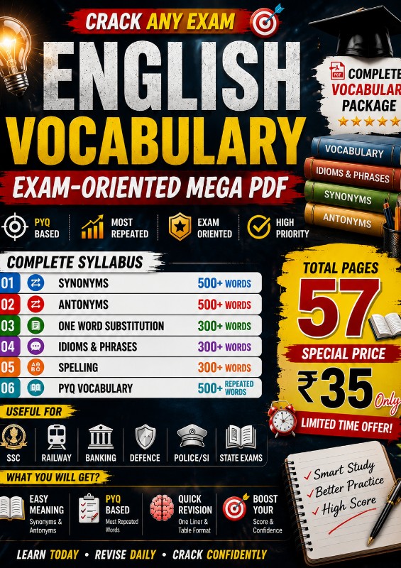 2400+ Vocabulary Exams Oriented 