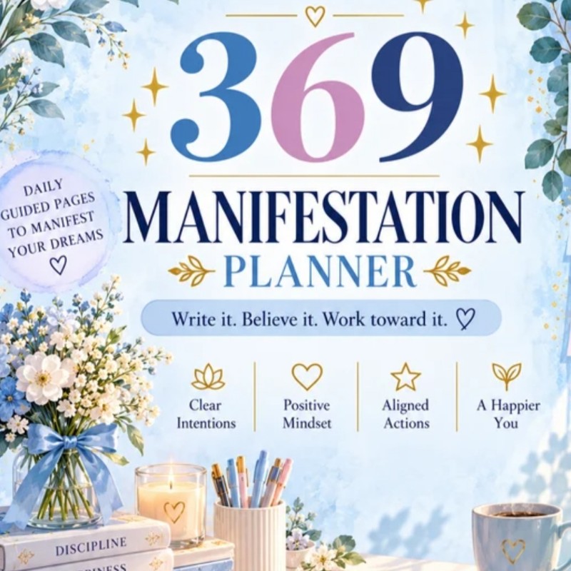 ✨ 369 Manifestation Planner