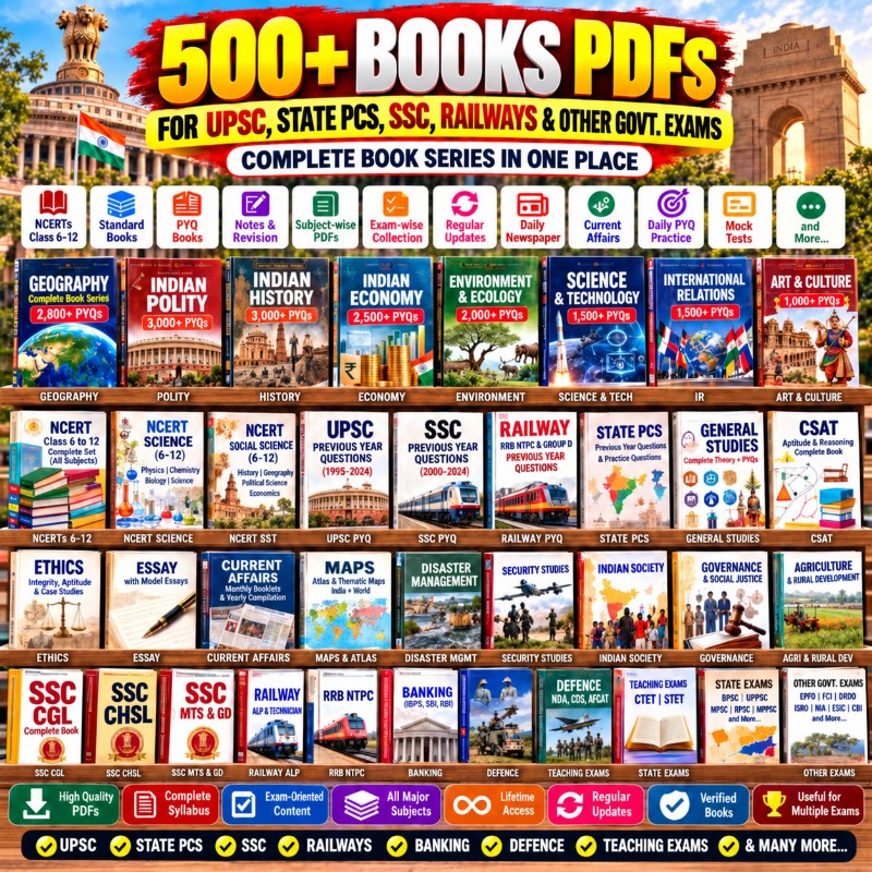500+ Exam Books in One Place: Join Our Telegram Channel