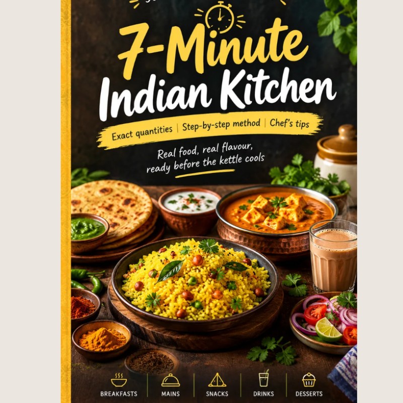 7 minute Indian cooking 