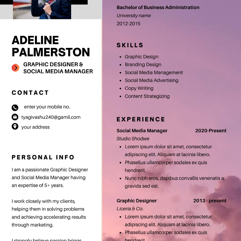 Adeline Palmerston | Graphic Designer & Social Media Manager