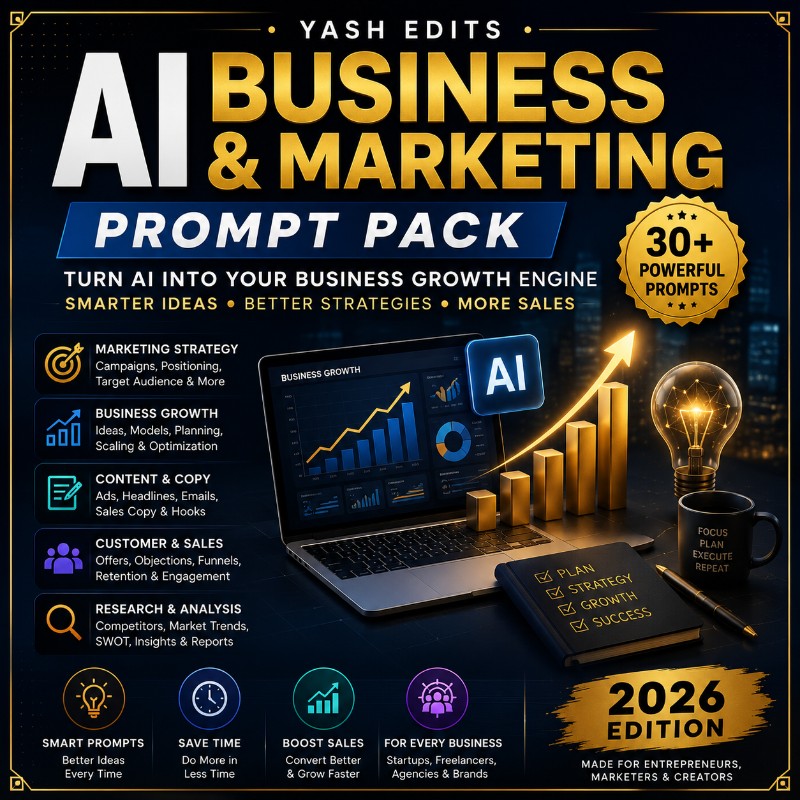 💼 AI Business & Marketing Prompt Pack