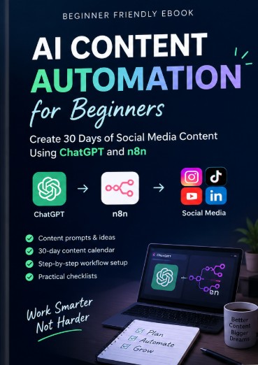 AI Content Automation for Beginners: Create 30 Days of Social Media Content Using ChatGPT and n8n