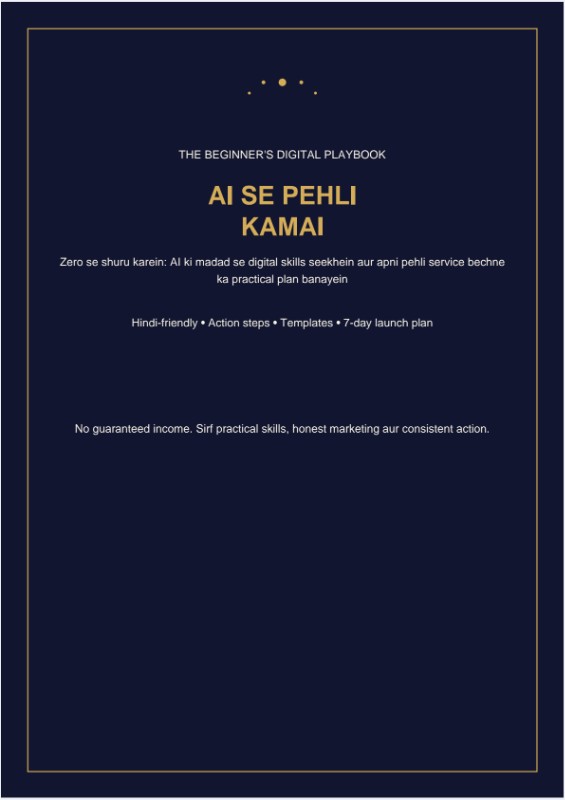 AI Se Pehli Kamai