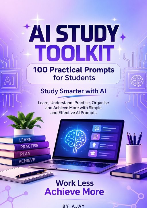 AI Study Toolkit: 100 Practical Prompts for Students