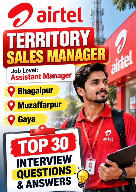 Airtel Territory Sales Manager Interview Preparation Kit 