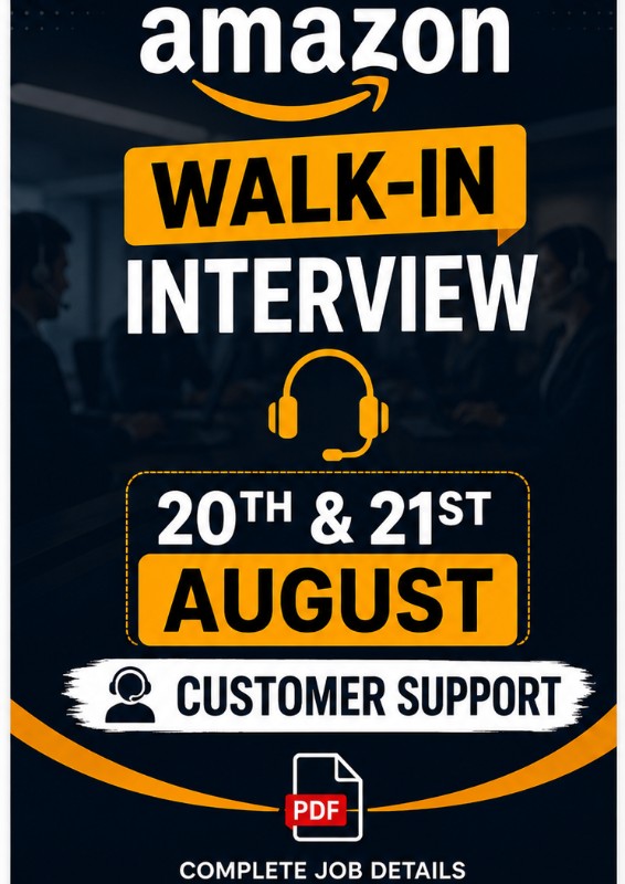 Amazon Customer Support Associate – Complete Job Details