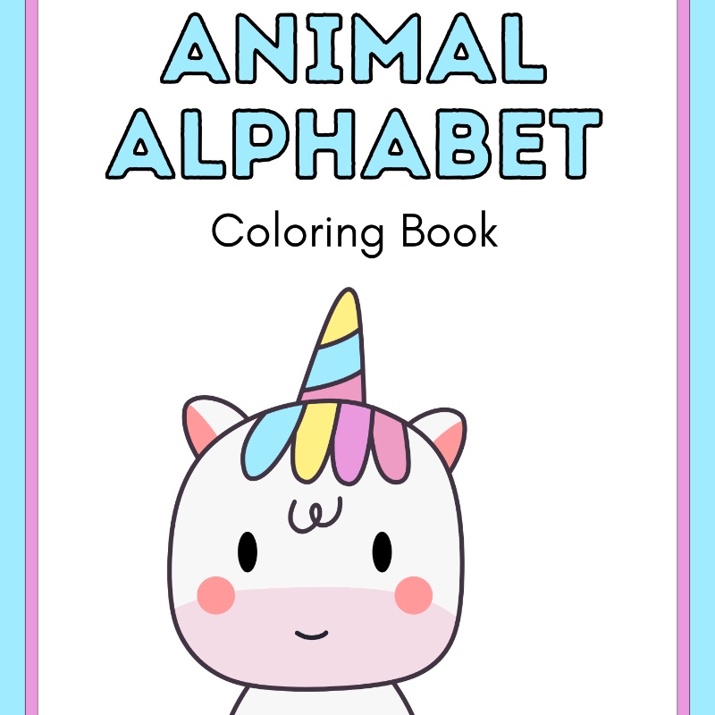 Animal colouring book
