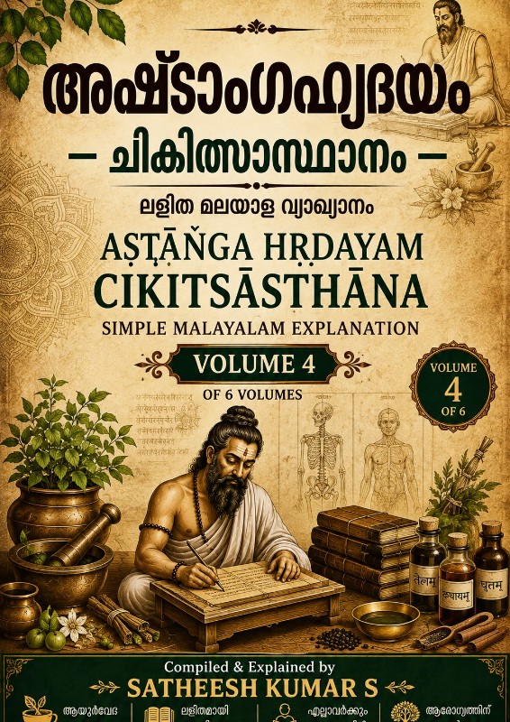 Astanga Hridayam – Chikitsasthana | Simple Malayalam Explanation | Volume 4