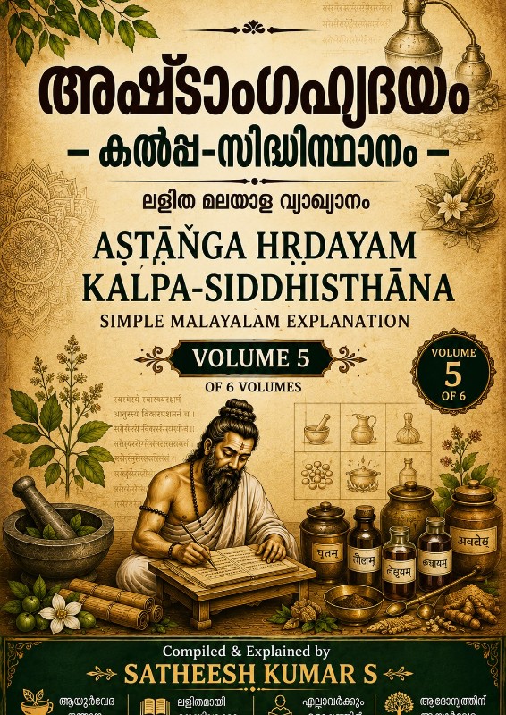 Astanga Hridayam – Kalpa-Siddhisthana | Simple Malayalam Explanation | Volume 5