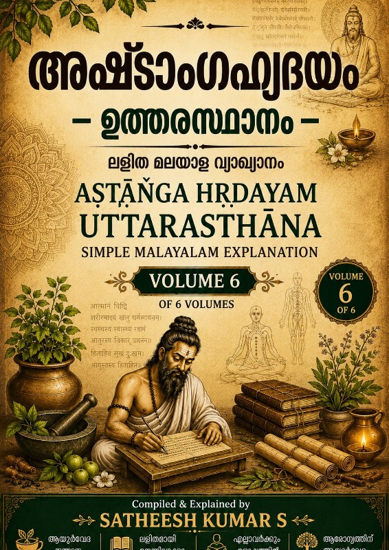 Astanga Hridayam – Uttarasthana | Simple Malayalam Explanation | Volume 6