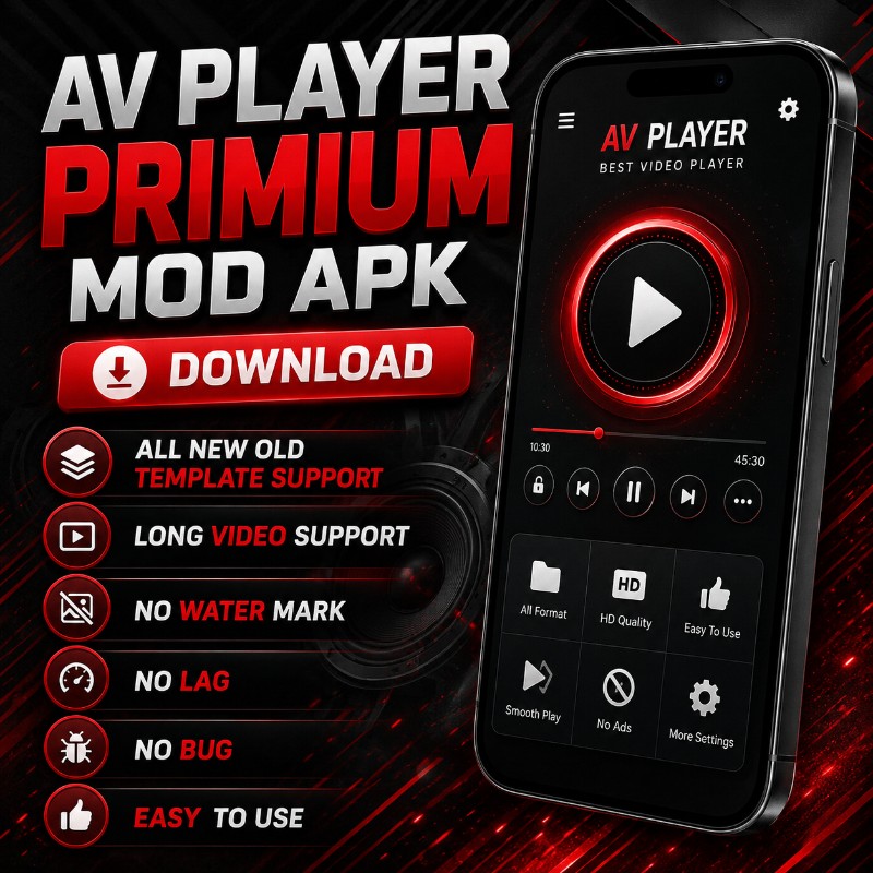 AV PLAYER PRIMIUM MOD APK FILE
