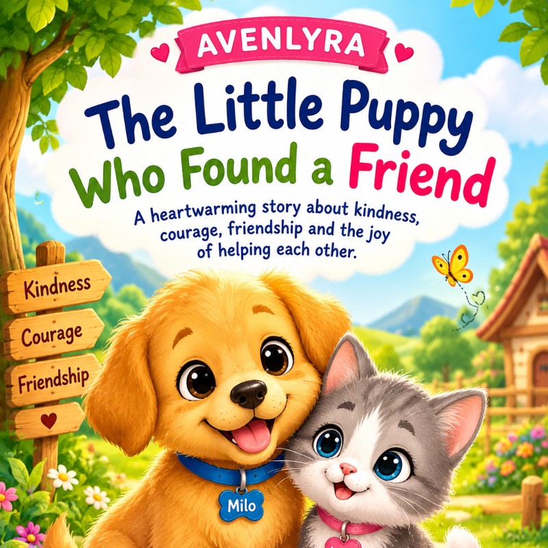 AVENLYRA – The Little Puppy Who Found a Friend