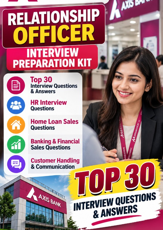 🏦 Axis Bank Relationship Officer – Interview Preparation Kit