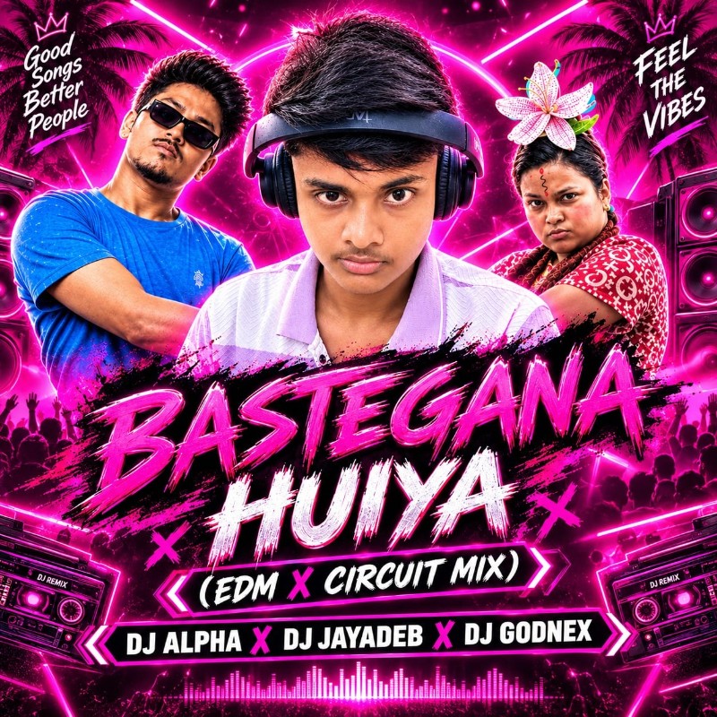 BASTEGANA HUIYAN INSTA TRENDING SONG | EDM X CIRCUIT MIX | DJ ALPHA X DJ JAYADEB X GODNEX