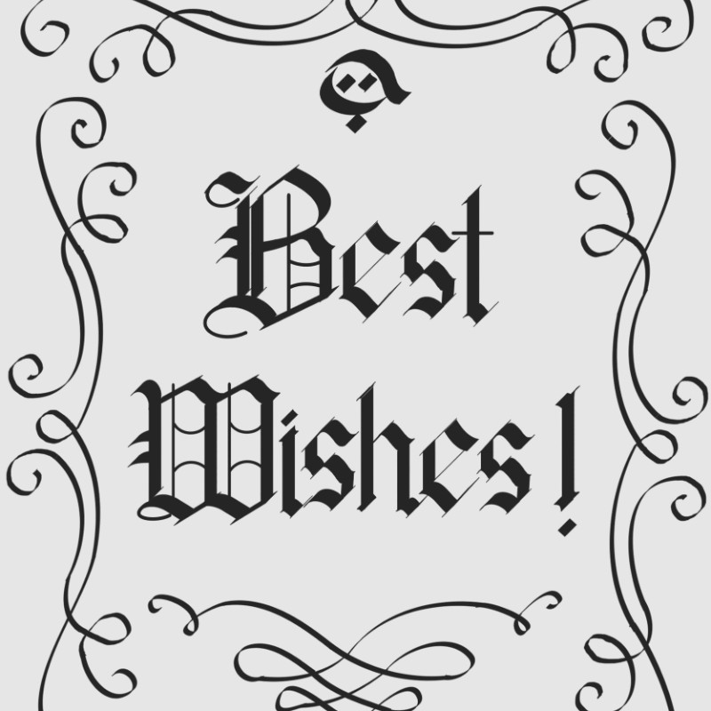 Best Wishes Card