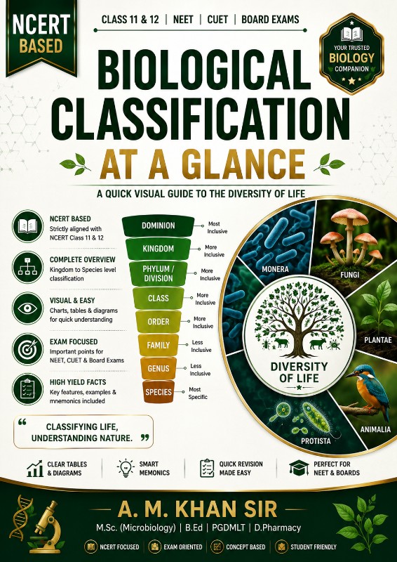 Biological Classification at a Glance
