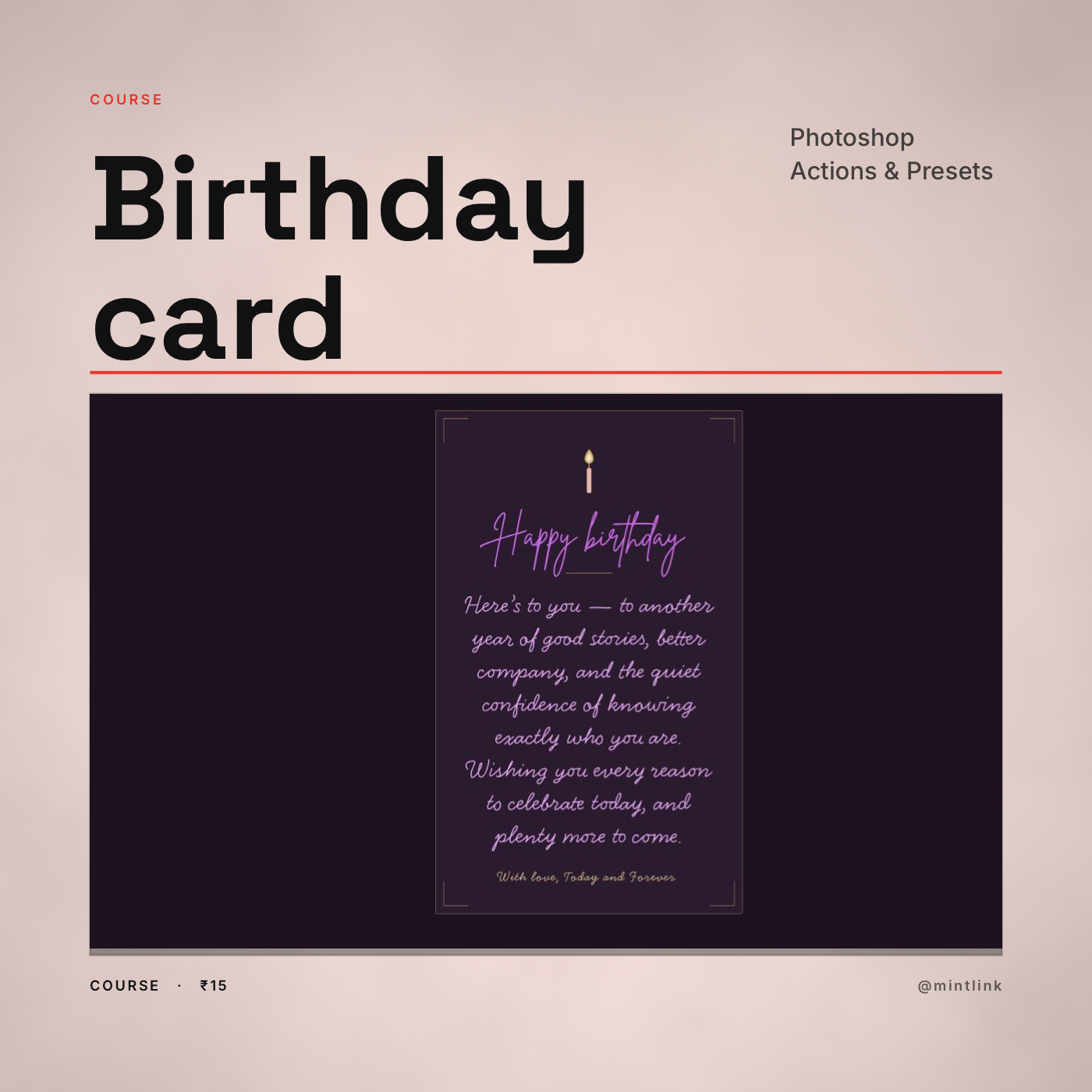 Birthday card