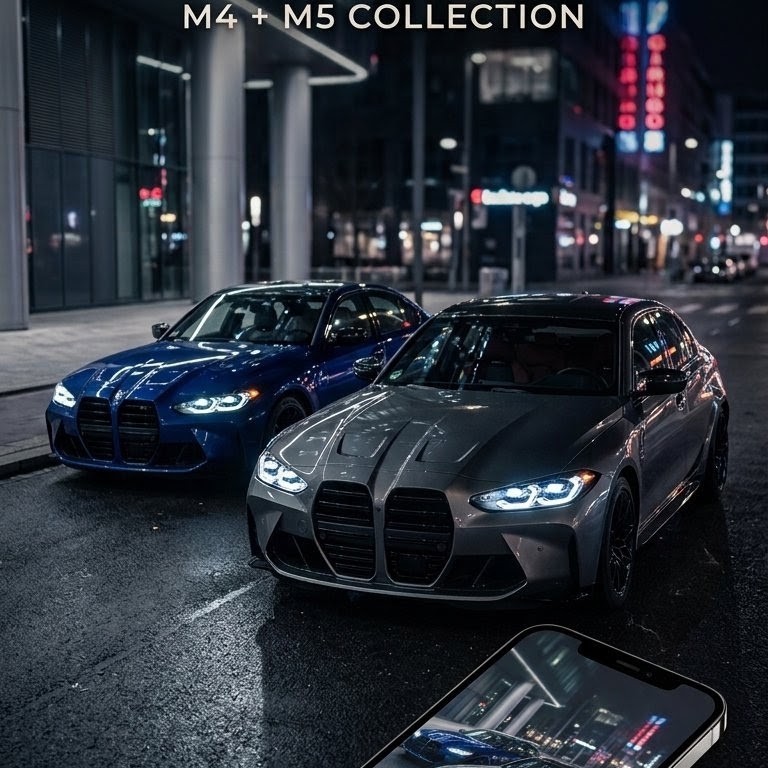 BMW M4 & M5 — 32 HD Car Wallpapers
