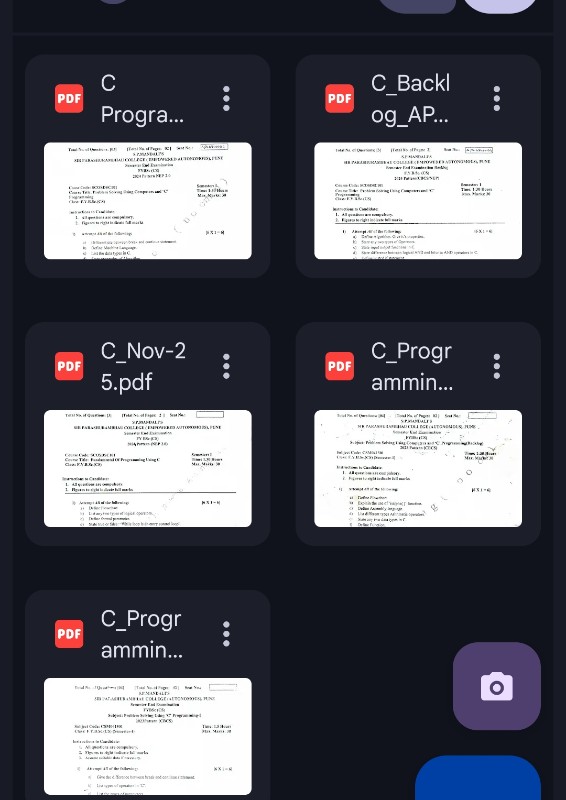 C Programming PYQs – Last 5 Years