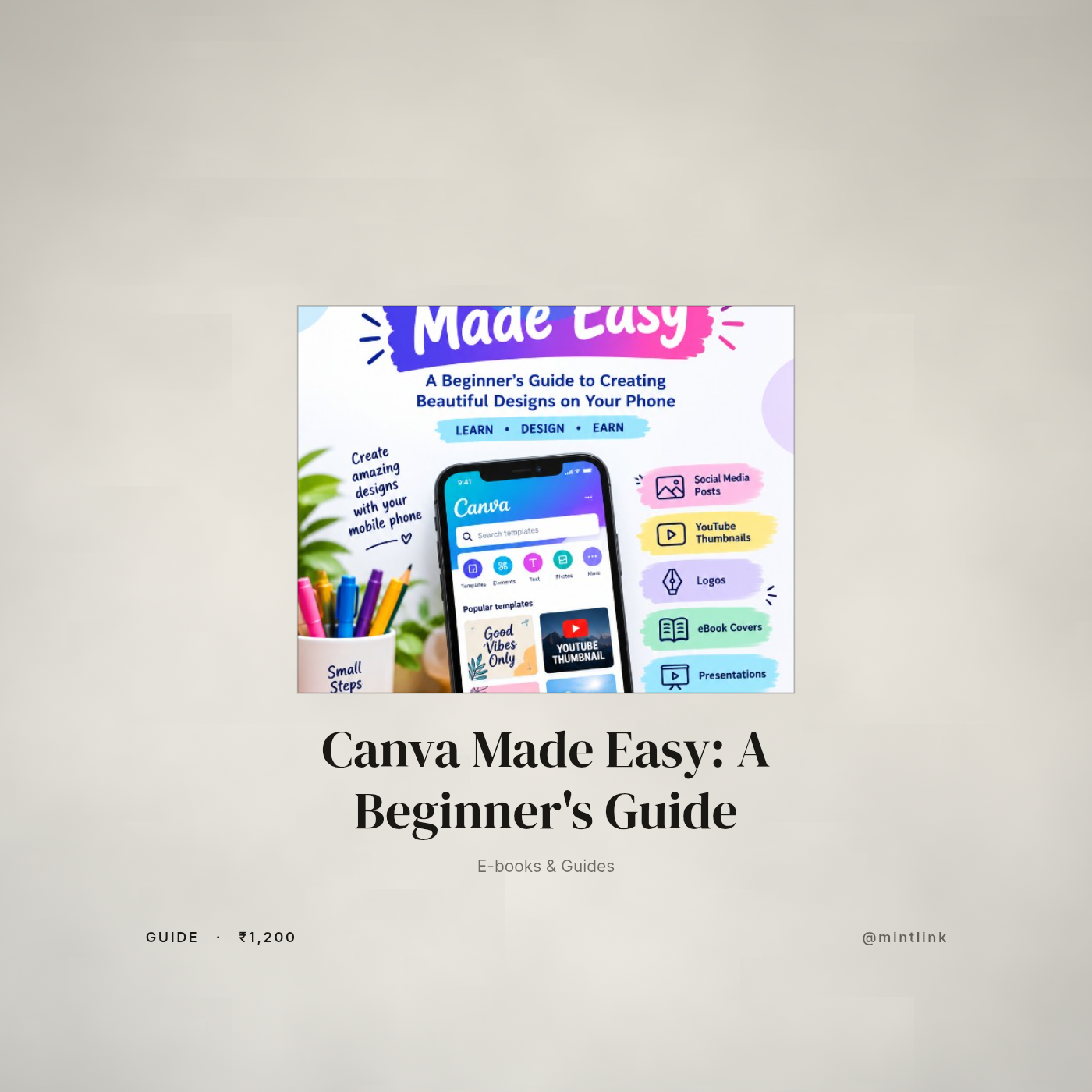 Canva Made Easy: A Beginner's Guide