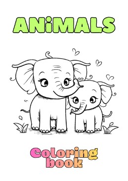 Children's printable drawing book
