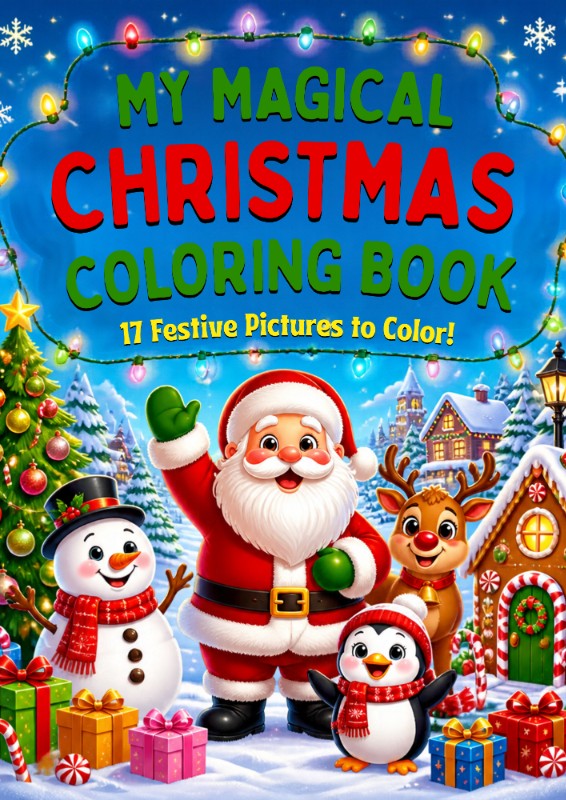 Christmas Coloring Book for Kids