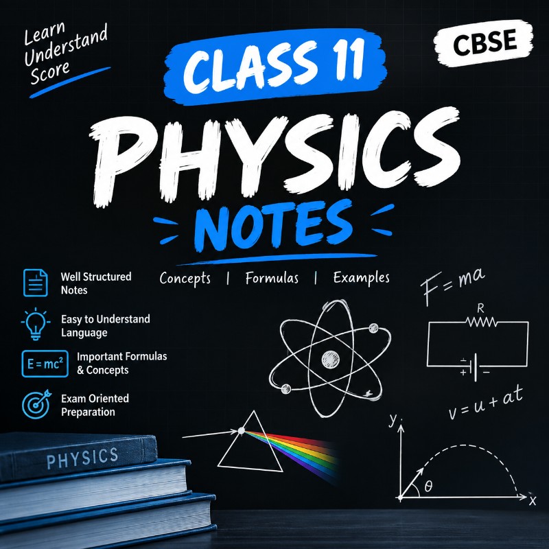  Class 11 Physics Complete Notes | CBSE