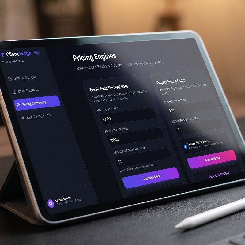 ClientForge PRO: The Ultimate Freelance & Agency Starter Kit