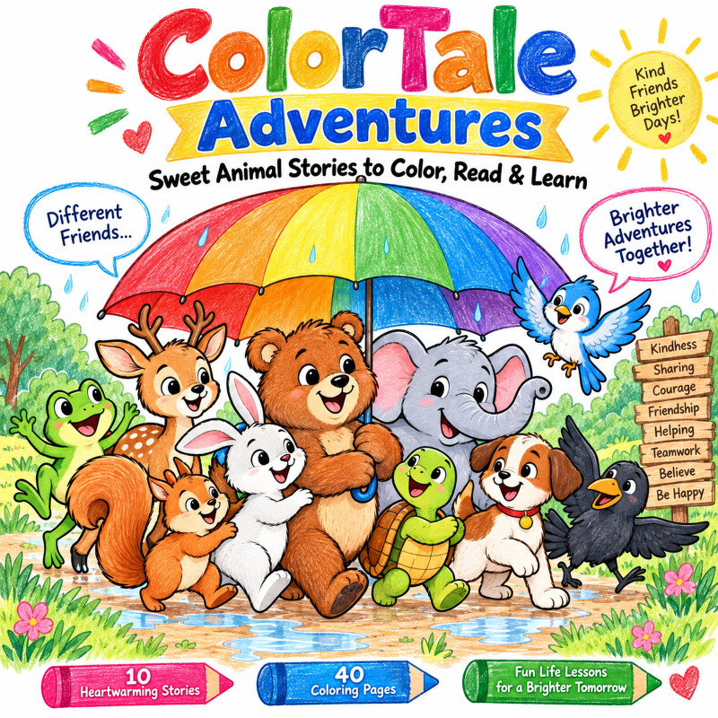 Color book - ColorTale Adventures-1