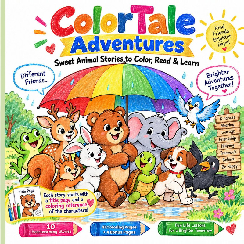 Color book - ColorTale Adventures