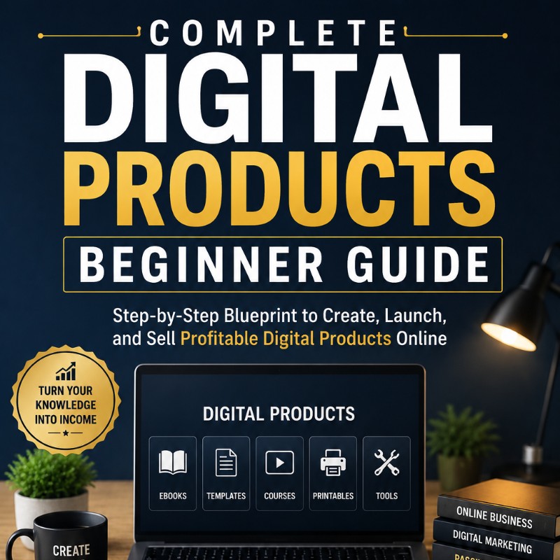 Complete Digital Products Beginner Guide (Indian Version)