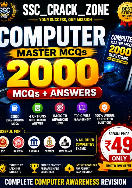 COMPUTER 2000 MCQs PYQ