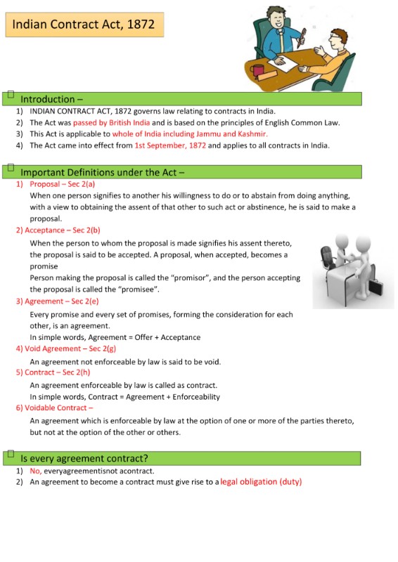 Contract _act_ notes part I 