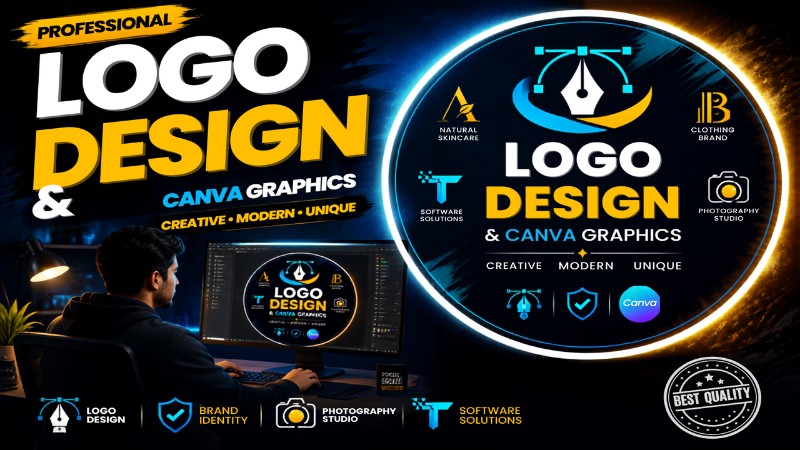 Creative & Professional Logo Design | Modern Brand Identity