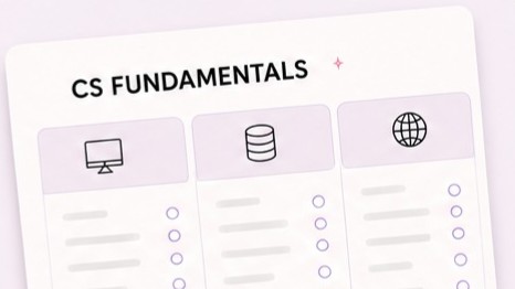 CS Fundamentals Interview Revision Planner