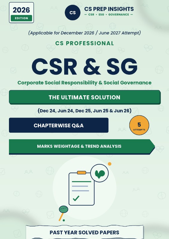 CSR & SOCIAL GOVERNANCE SCANNER 