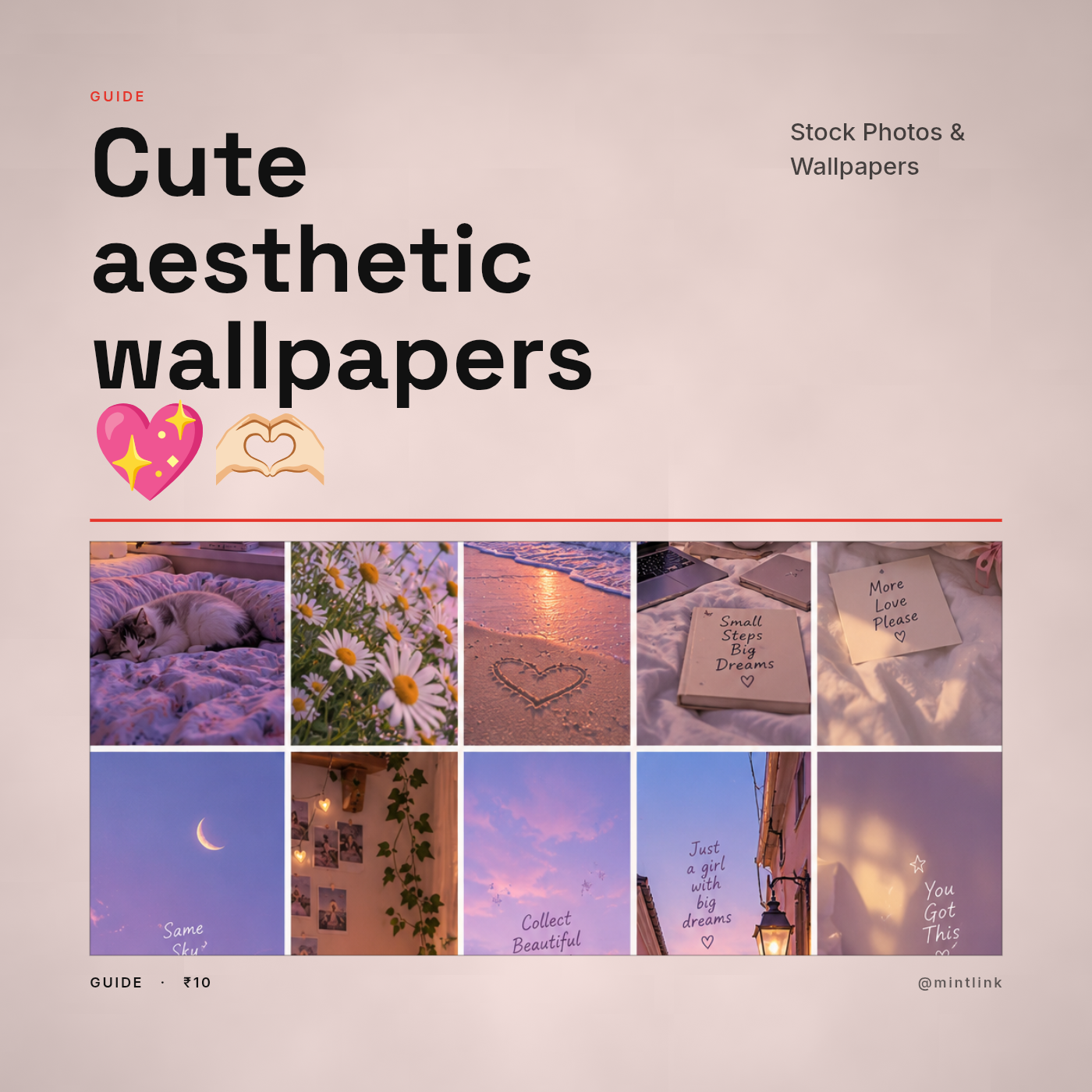 Cute aesthetic wallpapers 💖🫶🏻