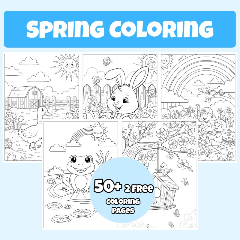 Cute Printable Coloring Pages for Kids | Screen-Free Fun for Kids