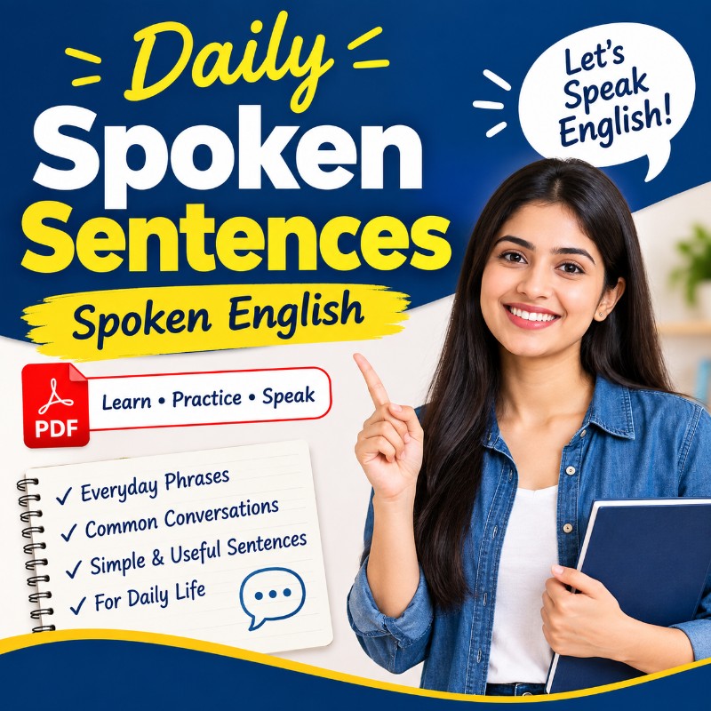 DAILY SPOKEN SENTENCE SPOKEN ENGLISH