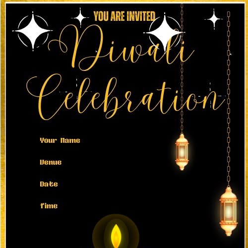Diwali Invitation Template