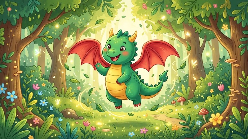 Dragon losses his color