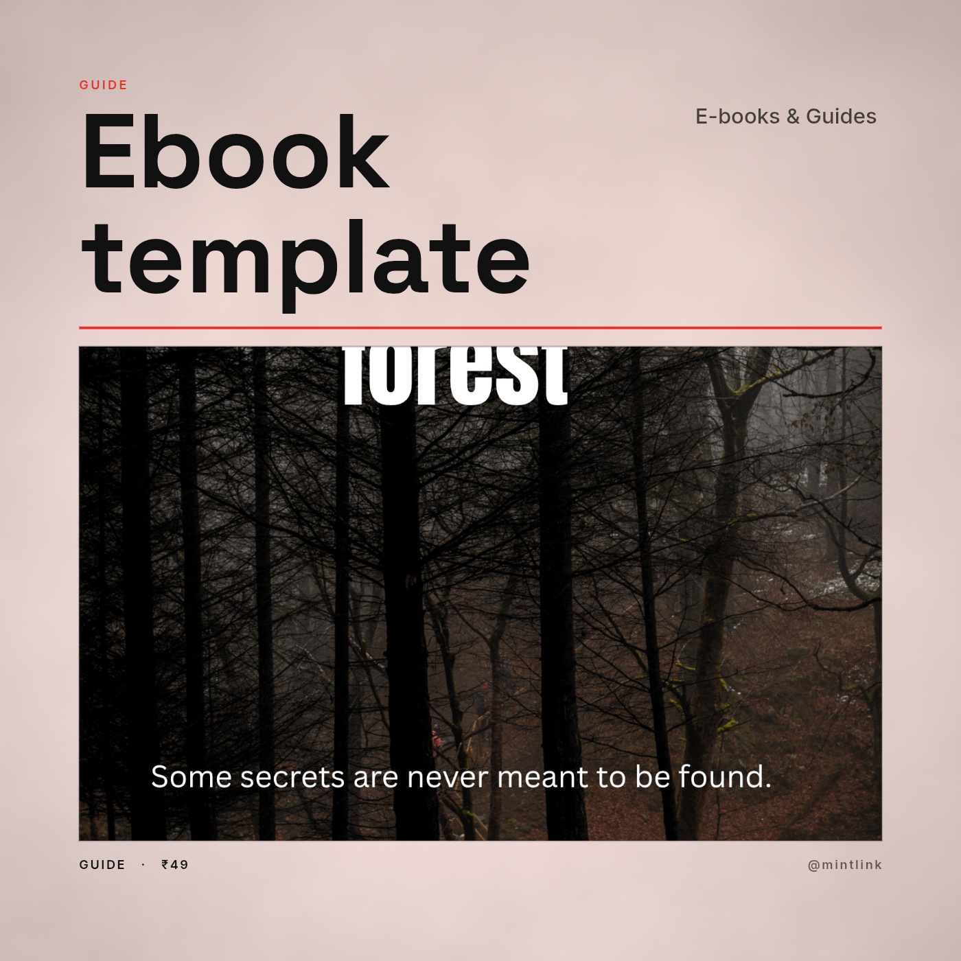 Ebook template 